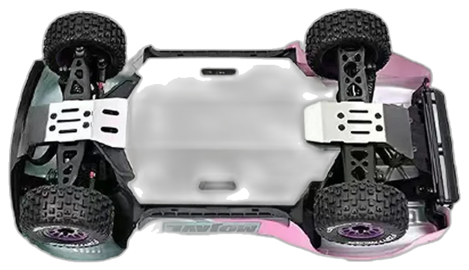 Metalen chassis armor