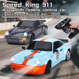 LDRC 1:18 schaal GTR RC drift auto LD1898 RTR met 2.4GHz besturing en gyro-gyroscoop voor hoge
