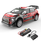 -Mjx Hyper Go 10303 1:10 C3 World Rally Auto Model 60 Km/h Borstelloze 4wd Rc Hoge Snelheid AllRoad Car Rtr