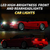 Ldrc 1803 1:18 Nsx Rtr 2.4G Proportionele Rwd Esp Gyro Led Verlichting Drifting Drift Rc Race Auto Hobby Model Speelgoed Rtr