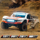 HB Toys RD1201 1:12 Scale 2.4Ghz Remote Off Road 4WD RC Rally Truck RTR With LED Lights 30