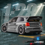 Ldrc Ld2801 Pro 1:28 Weegschaal Drift Rc Auto Met 2.4Ghz Proportionele Afstandsbediening