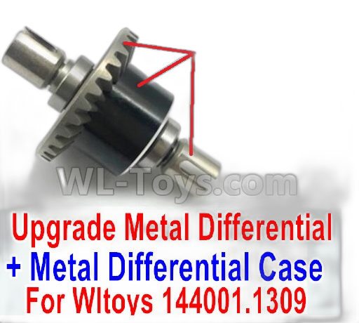 Differentieel-set voor Wltoys 124019
