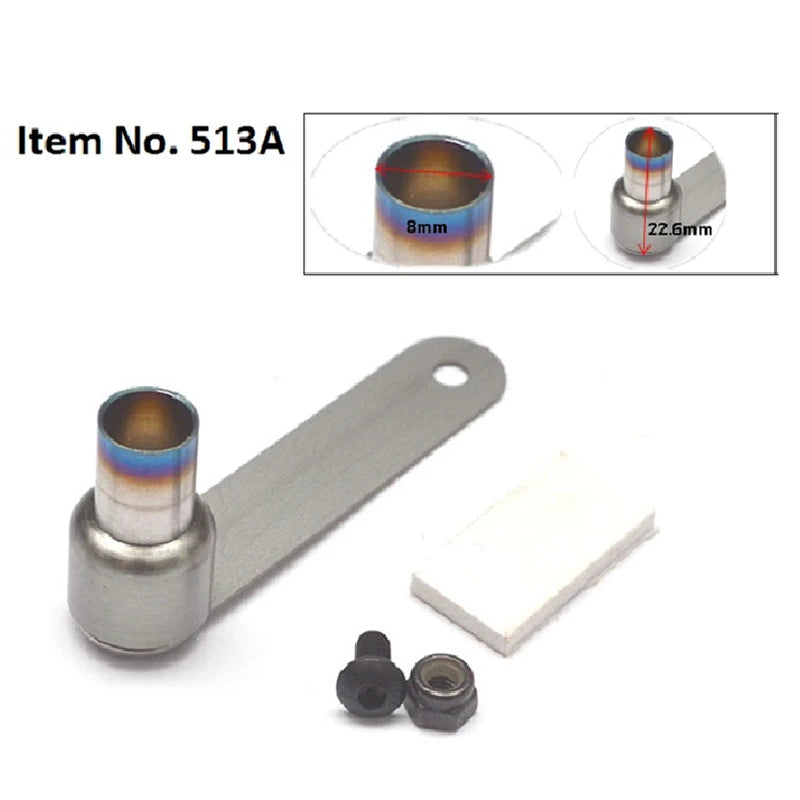 Backfire LED-uitlaat (vlam-effect)